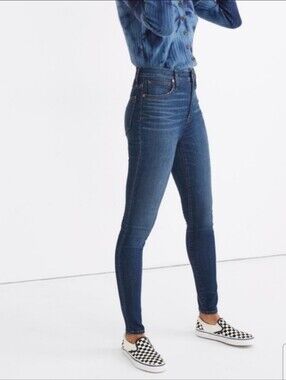 MADEWELL Tall 11" High-Rise Skinny Jeans